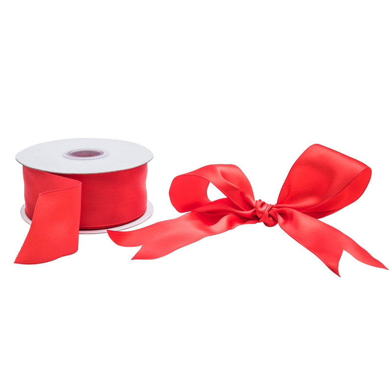 Wired Single Face Satin Ribbon