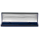 Paper Covered Bracelet Box with Gold Accent