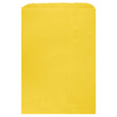 Colored Flat Paper Merchandise Bag